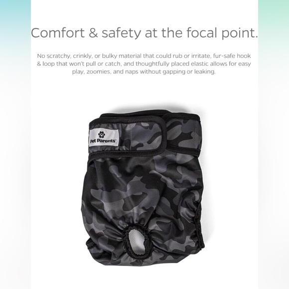 NEW Open Box Pet Parents Premium Washable Dog Diapers & Extendrs, (3pack) -M - Picture 6 of 11